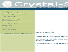 Tablet Screenshot of crystal-smith.com